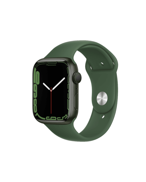 Refurbished Apple Watch Series 7 | 45mm | Aluminum Case Green | Green sports band | GPS | WiFi
