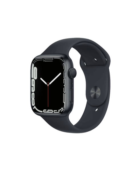 Refurbished Apple Watch Series 7 | 45mm | Aluminum Case Midnight Blue | Midnight Blue Sport Band | GPS | WiFi