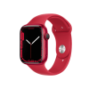 Refurbished Apple Watch Series 7 | 45mm | Aluminum Case Red | Red Sport Band | GPS | WiFi + 4G