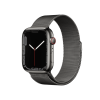 Refurbished Apple Watch Series 7 | 45mm | Stainless Steel Case Graphite | Graphite Milanese Strap | GPS | WiFi + 4G