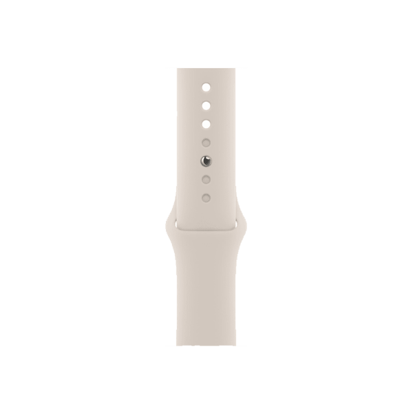 Refurbished Apple Watch Series 7 | 45mm | Aluminum Case Starlight White | Starlight White Sport Band | GPS | WiFi