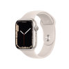 Refurbished Apple Watch Series 7 | 45mm | Aluminum Case Starlight White | Starlight White Sport Band | GPS | WiFi + 4G