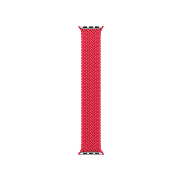 Refurbished Apple Watch Series 7 | 45mm | Aluminum Case Red | Red Braided Solo Loop | GPS | WiFi