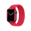 Refurbished Apple Watch Series 7 | 45mm | Aluminum Case Red | Red Braided Solo Loop | GPS | WiFi