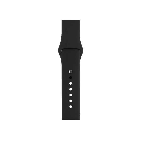 Refurbished Apple Watch Series 7 | 45mm | Titanium Case Space Black | Black Sport Band | GPS | WiFi + 4G