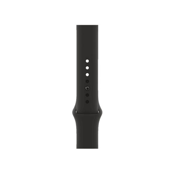Refurbished Apple Watch Series 8 | 41mm | Stainless Steel Case Silver | Black Sport Band | GPS | WiFi + 4G