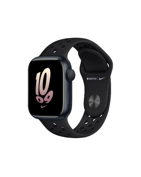 Refurbished Apple Watch Series 8 | 41mm | Aluminum Case Midnight Blue | Nike Sport Loop Black | GPS | WiFi