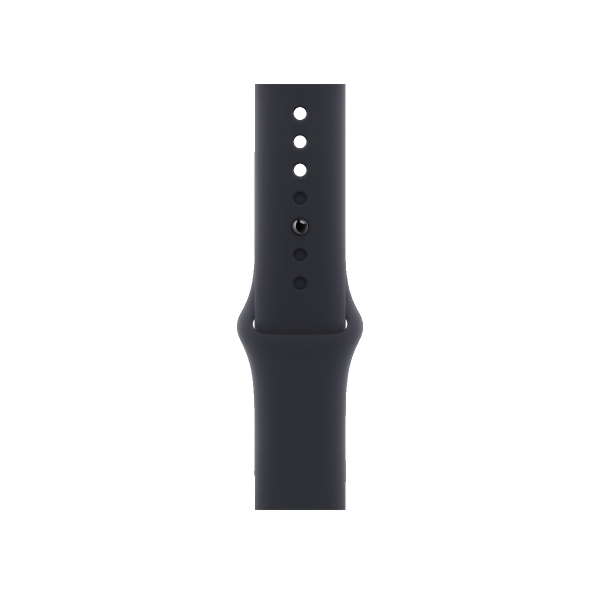 Refurbished Apple Watch Series 8 | 41mm | Aluminum Case Starlight White | Black Sport Band | GPS | WiFi