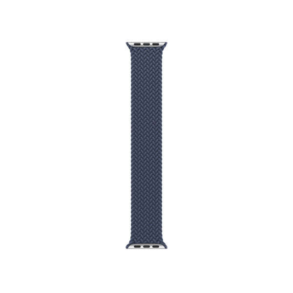 Refurbished Apple Watch Series 8 | 45mm | Aluminum Case Silver | Storm Blue Woven Solo Loop | GPS | WiFi