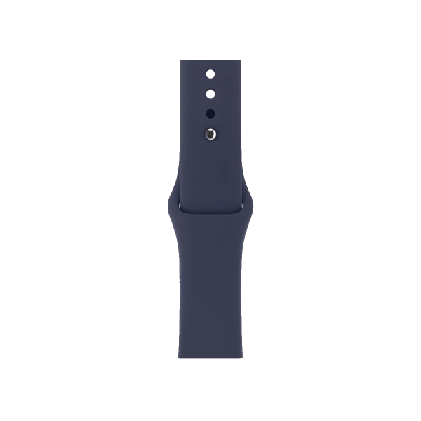 Refurbished Apple Watch Series 8 | 45mm | Stainless Steel Case Graphite | Midnight Blue Sport Band | GPS | WiFi + 4G