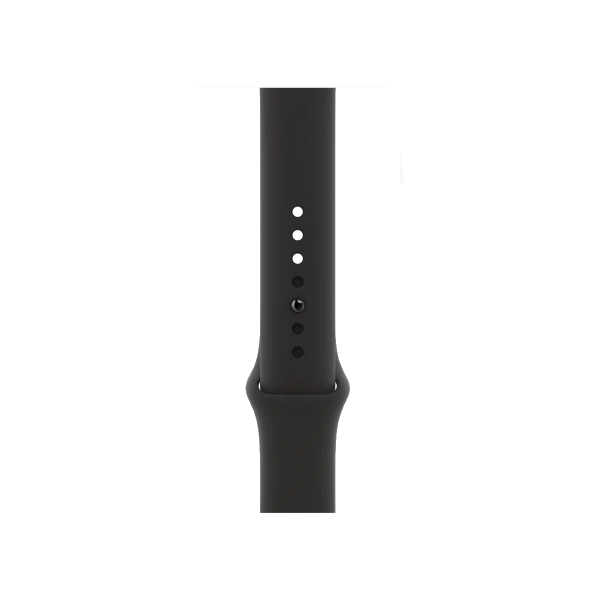 Refurbished Apple Watch Series 8 | 45mm | Stainless Steel Case Silver | Black Sport Band | GPS | WiFi + 4G