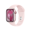 Refurbished Apple Watch Series 9 | 41mm | Aluminium Case Pink | Pink Sport Band S/M | GPS | WiFi + 4G