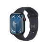 Refurbished Apple Watch Series 9 | 45mm | Aluminium Case Midnight | Midnight Sport Band S/M | GPS | WiFi + 4G