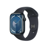 Refurbished Apple Watch Series 9 | 45mm | Aluminium Case Midnight | Midnight Sport Band S/M | GPS | WiFi
