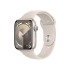 Refurbished Apple Watch Series 9 | 45mm | Aluminium Case Starlight | Starlight Sport Band M/L | GPS | WiFi