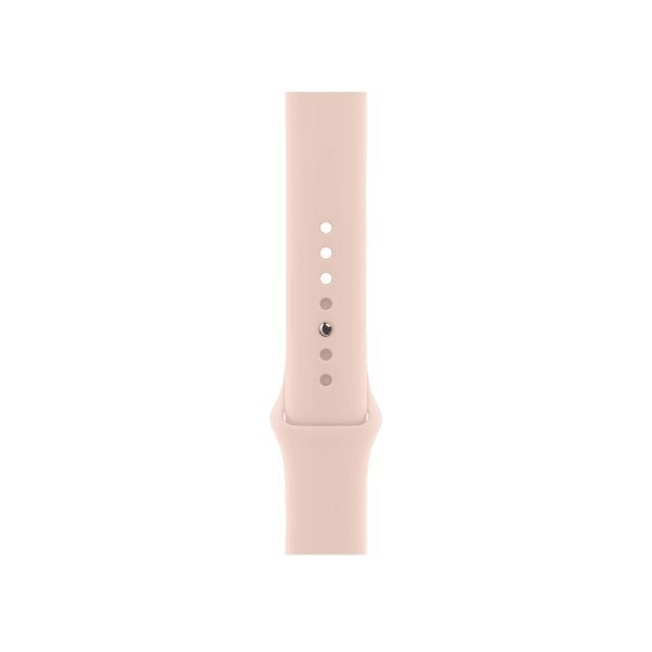 Refurbished Apple Watch Series 6 | 40mm | Aluminium Case Gold | Pink Sport Band | GPS | WiFi + 4G