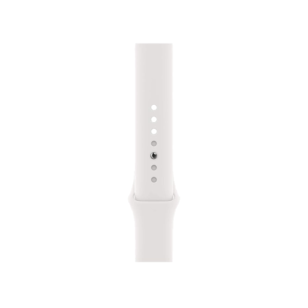Refurbished Apple Watch Series SE | 44mm | Aluminum Case Space Gray | White Sport Band | GPS | WiFi
