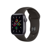 Refurbished Apple Watch Series SE | 40mm | Aluminum Case Space Gray | Black Sport Band | GPS | WiFi + 4G