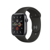 Refurbished Apple Watch Series 5 | 44mm | Aluminum Case Space Gray | Black Sport Band | GPS | WiFi