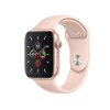 Refurbished Apple Watch Series 5 | 44mm | Aluminum Case Gold | Pink Sport Band | GPS | WiFi