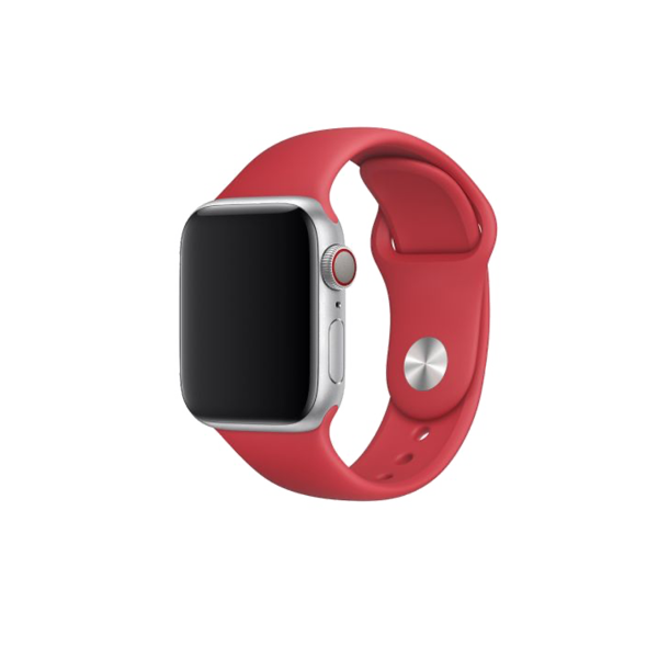 Apple Watch 38/40 mm Silicone Sport Horlogeband Red