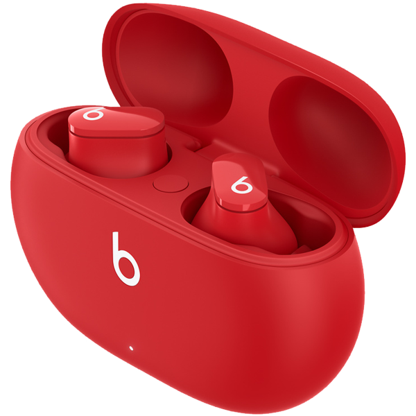 Refurbished Beats by Dr.Dre Wireless Studio Buds | Noise Cancelling | Red