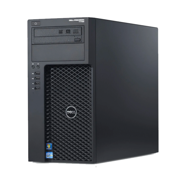 Dell Precision T1700MT | 1st generation E3 | 256 GB SSD | 8GB RAM | NVIDIA Quadro K600 | DVD