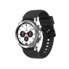 Refurbished Galaxy Watch4 Classic | 42mm | Stainless Steel Case Silver | Black Sport Band | GPS | WiFi + 4G