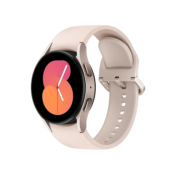 Refurbished Galaxy Watch5 | 40mm | Aluminium Rose Gold | Rose Gold Sport Band | GPS | WiFi + 4G