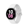 Refurbished Galaxy Watch5 | 44mm | Aluminum Case Silver | White Sport Band | GPS | WiFi