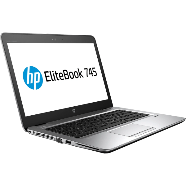 HP EliteBook 745 G4 | 14 inch FHD | 8e generation A12 | 256GB SSD | 8GB RAM | QWERTY/AZERTY/QWERTZ