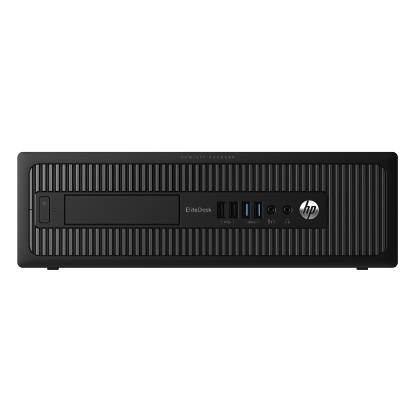 HP EliteDesk 800 G1 SFF | 4th generation i5 | 256GB SSD | 16GB RAM | DVD