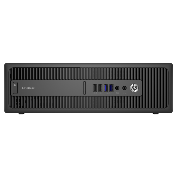 HP EliteDesk 800 G2 SFF | 6th generation i5 | 256GB SSD | 4GB RAM | DVD