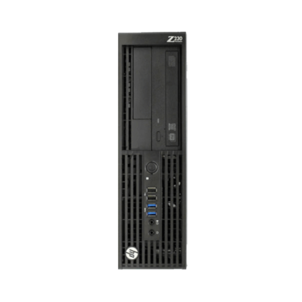 HP Workstation Z230 SFF | Intel Xeon E3-1231v3 | 256GB SSD | 8GB RAM | DVD | NVIDIA Quadro NVS 310