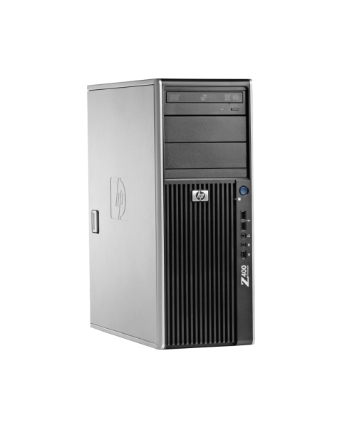 HP Workstation Z400 Tower | Intel Xeon W3520 | 250GB SSD | 8GB RAM | NVIDIA Quadro NVS 295 | Windows 10 Pro | DVD