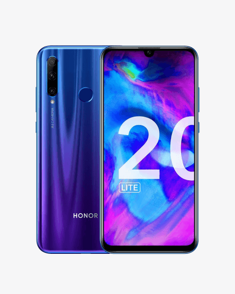 Refurbished Huawei Honor 20 Lite | 128GB | Blue | Dual