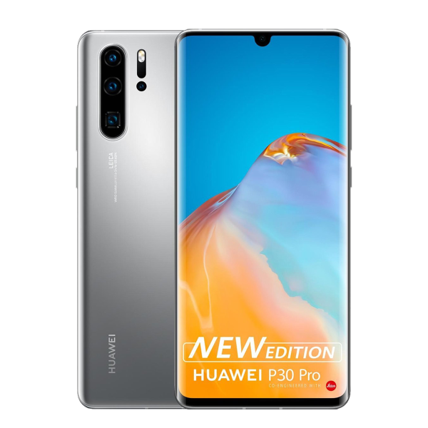 Refurbished Huawei P30 Pro | 256GB | Silver Frost | New Edition