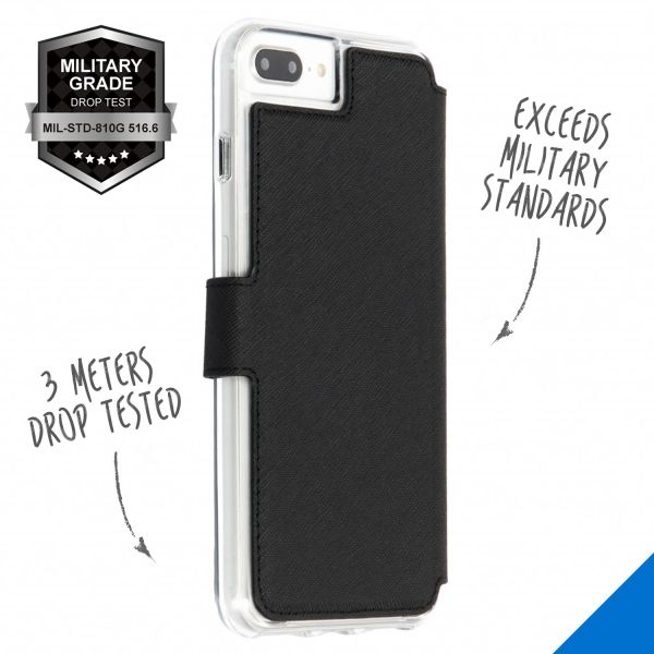 Xtreme Wallet Bookcase iPhone 8 Plus / 7 Plus - Black