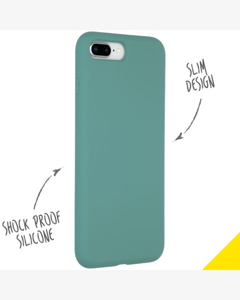 Accezz Liquid Silicone Backcover iPhone 8 Plus / 7 Plus