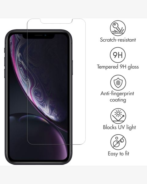 Tempered Glass Screen Protector iPhone 12 (Pro) / 11 / Xr