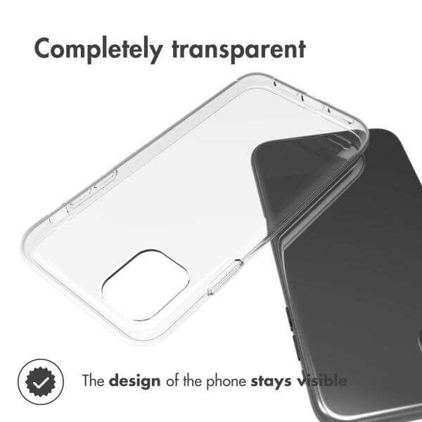 Clear Backcover iPhone 11 - Transparent