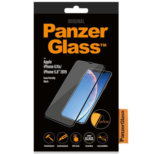 Case Friendly Screen Protector iPhone 11 Pro / Xs / X - Black