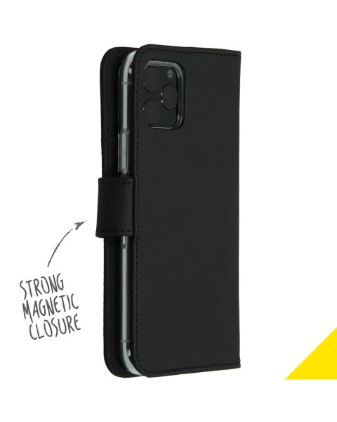 Wallet Softcase Booktype iPhone 11 Pro - Black