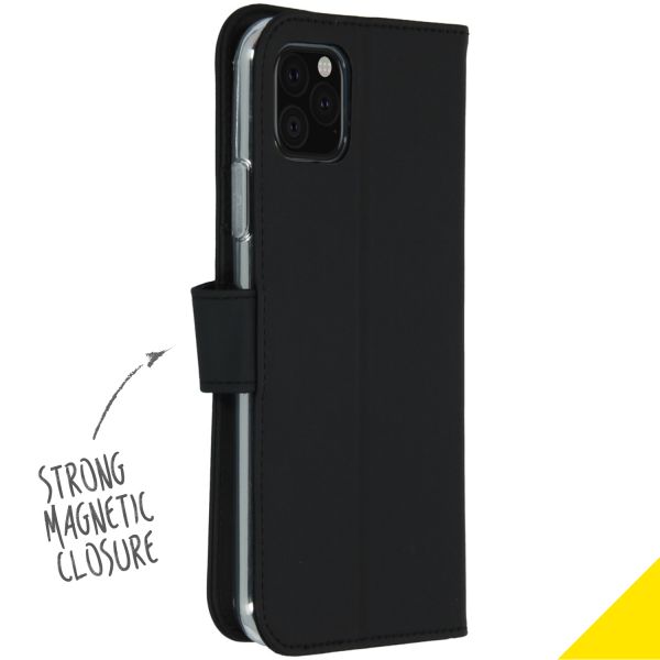 Wallet Softcase Booktype iPhone 11 Pro Max - Black