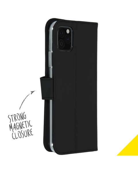 Wallet Softcase Booktype iPhone 11 Pro Max - Black