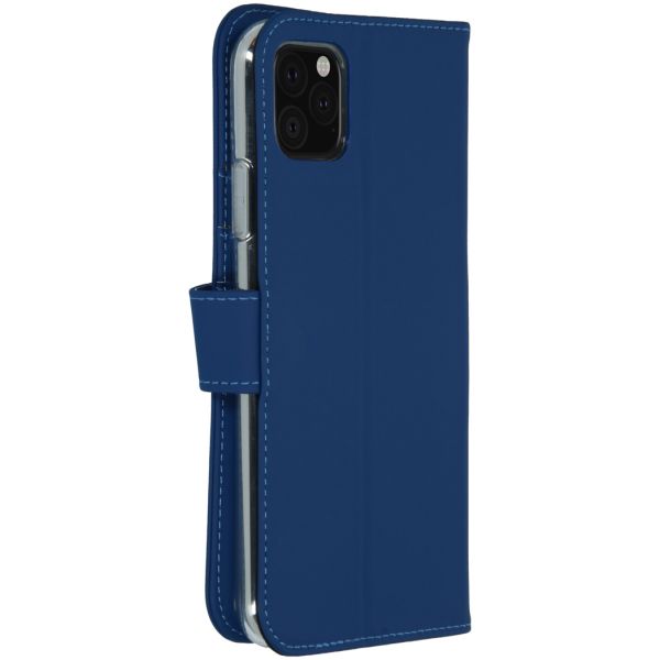 Accezz Wallet Softcase Bookcase iPhone 11 Pro Max - Blauw / Blau / Blue