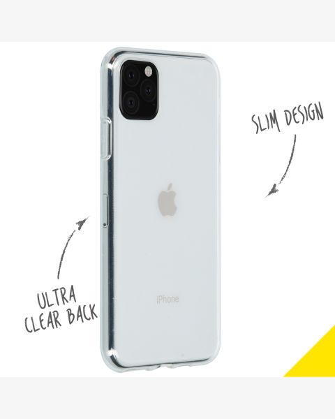 Clear Backcover iPhone 11 Pro Max - Transparent