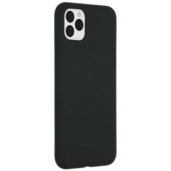 Liquid Silicone Backcover iPhone 11 Pro Max - Black