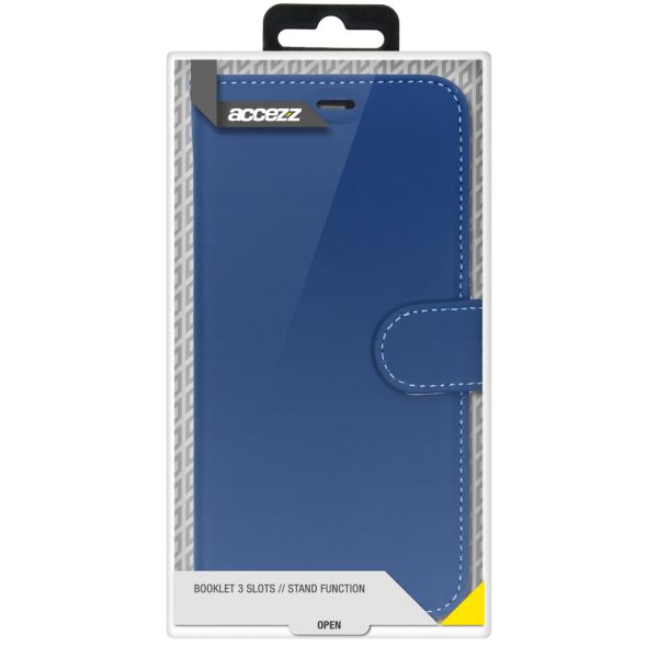 Accezz Wallet Softcase Bookcase iPhone 12 Pro Max - Blauw / Blau / Blue