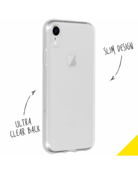 Clear Backcover iPhone Xr - Transparent